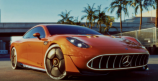 梅賽德斯-奔馳推出純電動超跑概念車