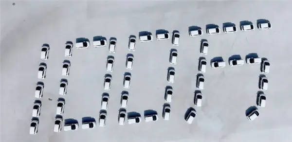 僅用27個月！比亞迪海鷗第1000000輛整車正式下線