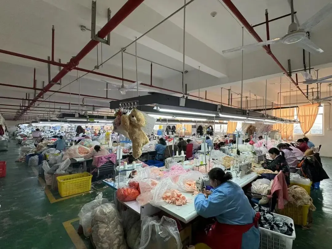 智多娃的生產車間。受訪者供圖。