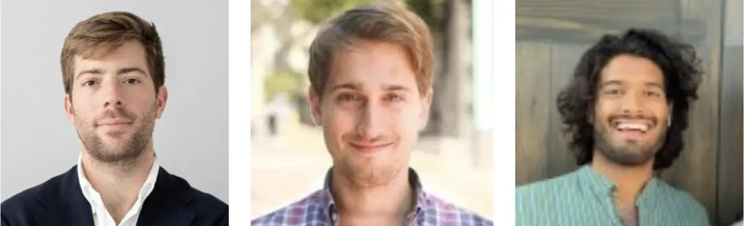 左起：Farmer，Goldschmidt，Mehta