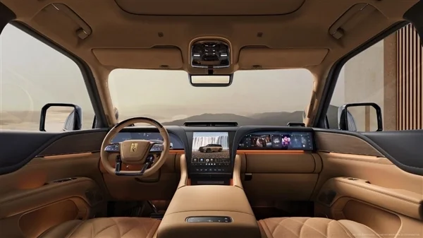 比亞迪售價超百萬的豪華SUV！仰望U8L內飾官圖公布：一深一淺